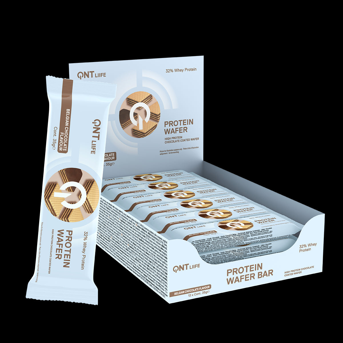Protein Wafer | 12 x 35 g Chocolat