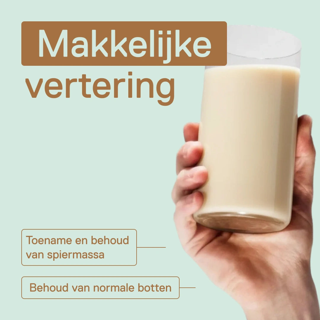 Light Digest Whey shake QNT Kokos – makkelijke vertering; eiwitten dragen bij tot de toename en het behoud van spiermassa en tot het behoud van normale botten