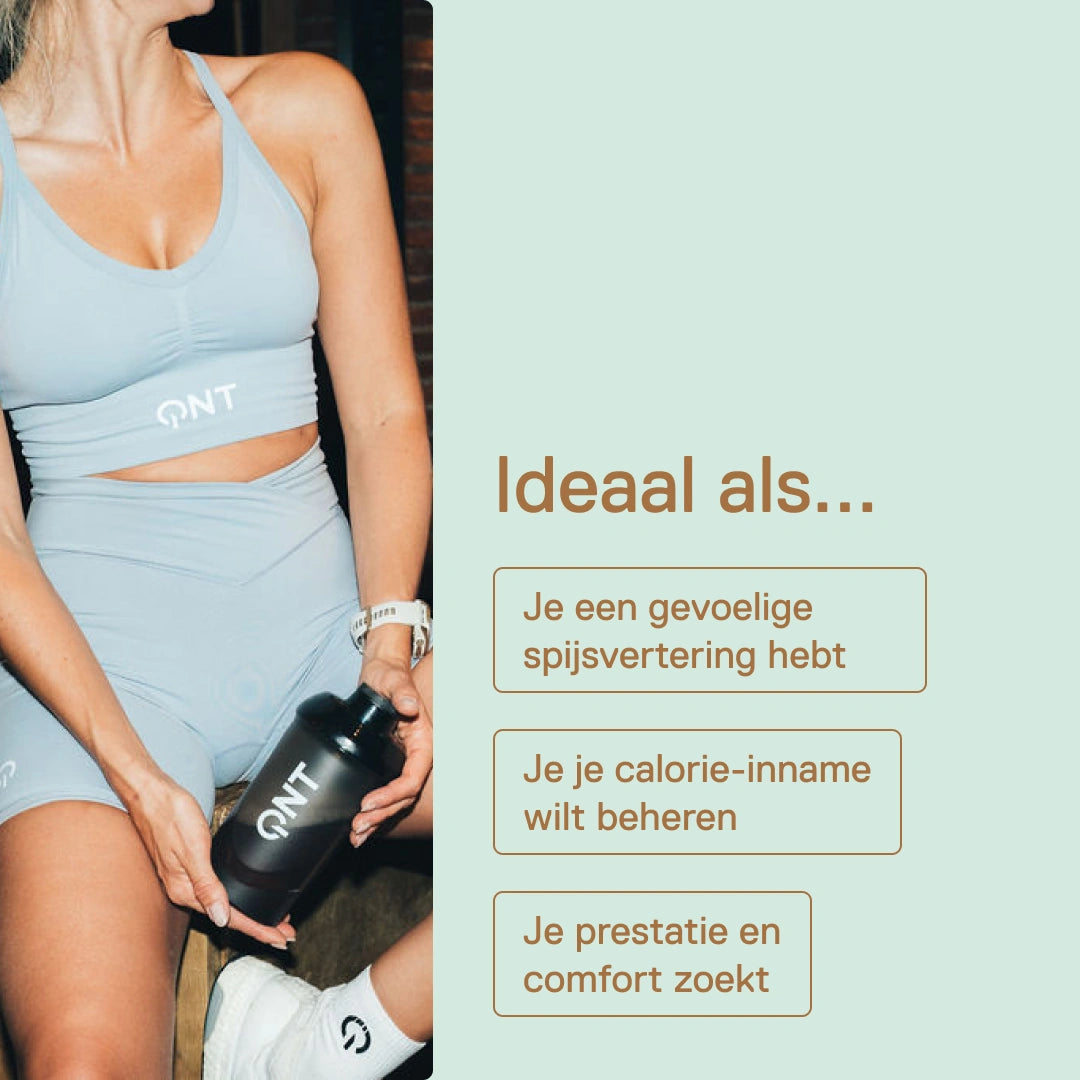 Light Digest Whey QNT Kokos – ideaal als je een gevoelige spijsvertering hebt, je calorie-inname wilt beheren of prestatie en comfort zoekt