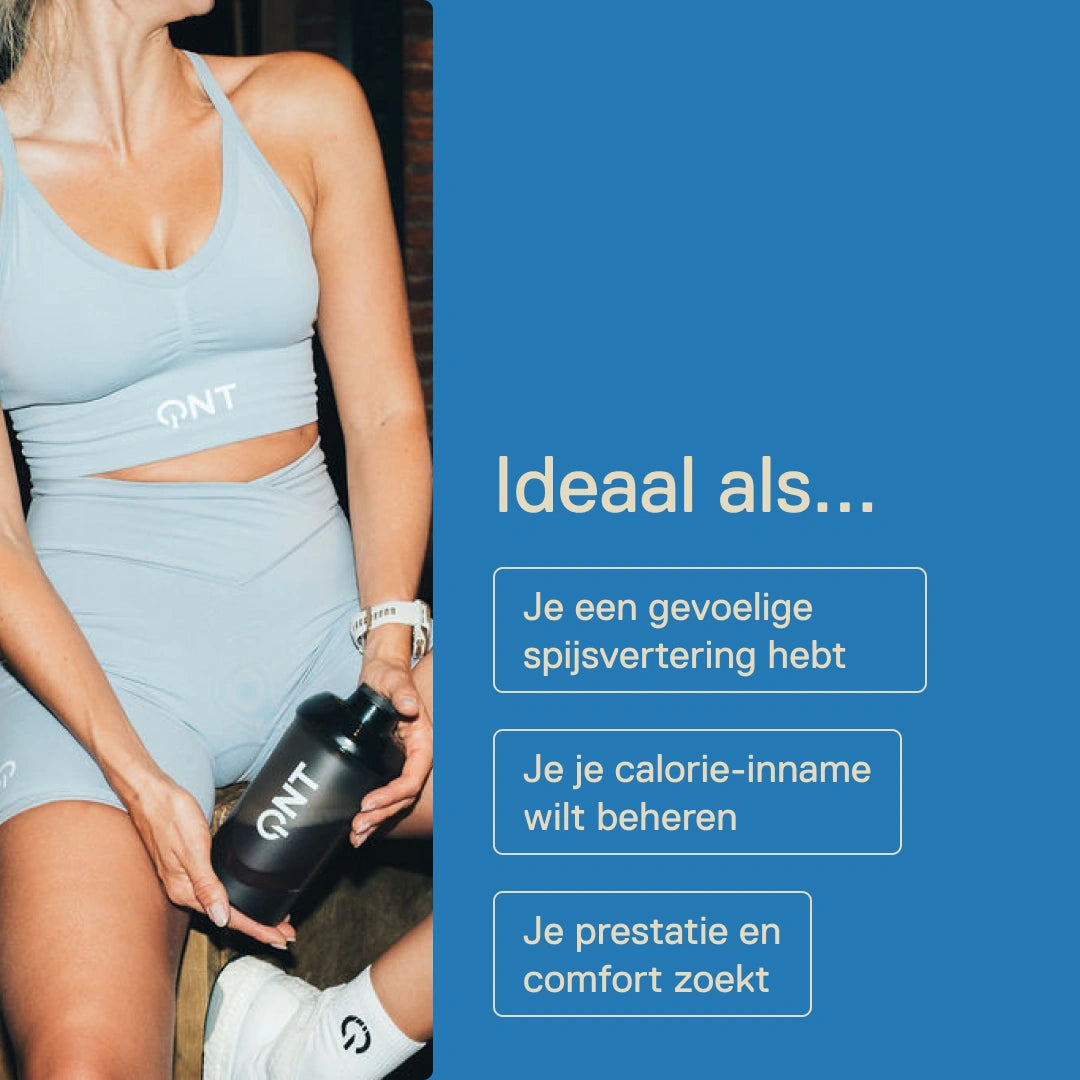 Light Digest Whey QNT Vanille – ideaal als je een gevoelige spijsvertering hebt, je calorie-inname wilt beheren of prestatie en comfort zoekt