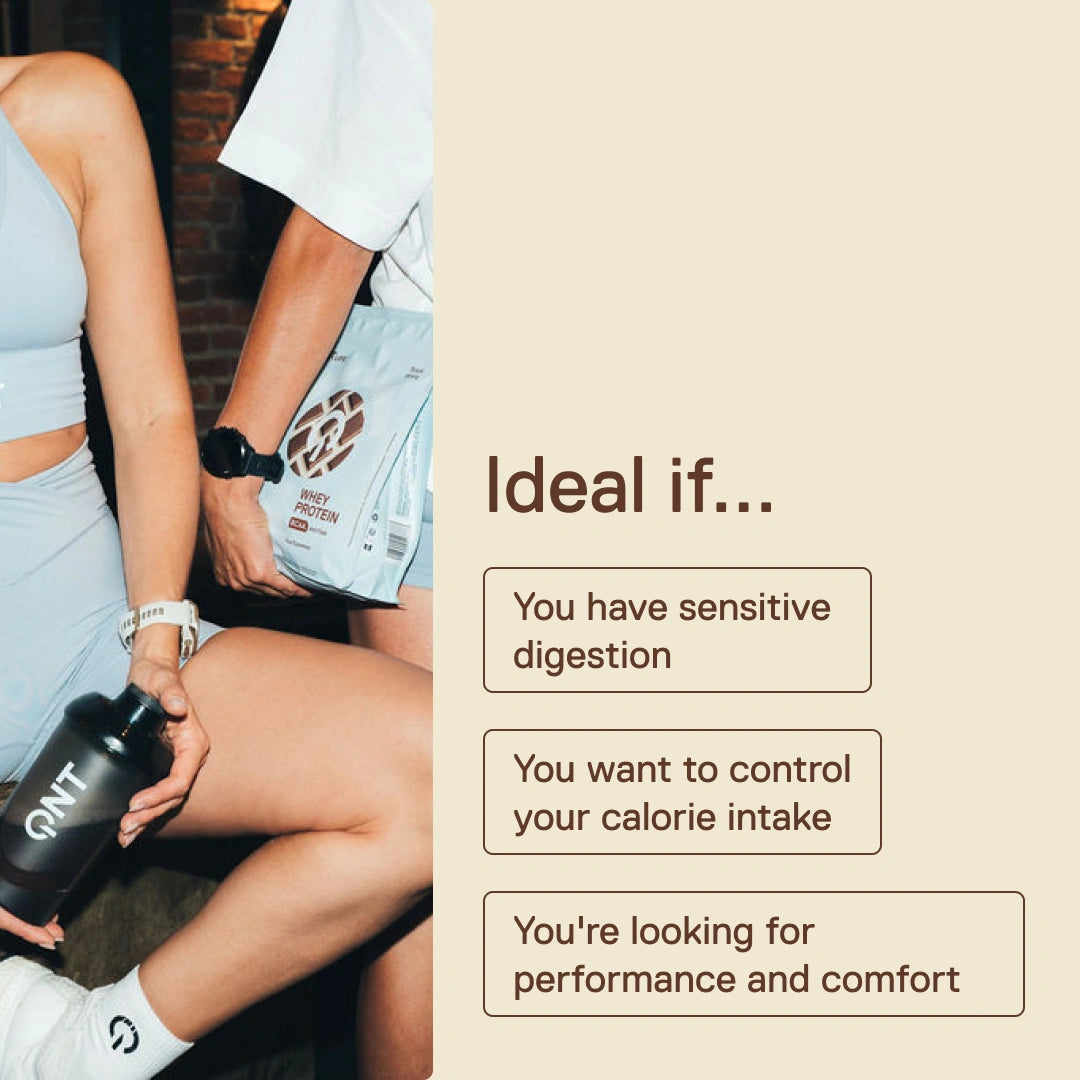 QNT Light Digest Whey Belgian Chocolate – ideal if you have sensitive digestion, want to control your calorie intake or are looking for performance and comfort