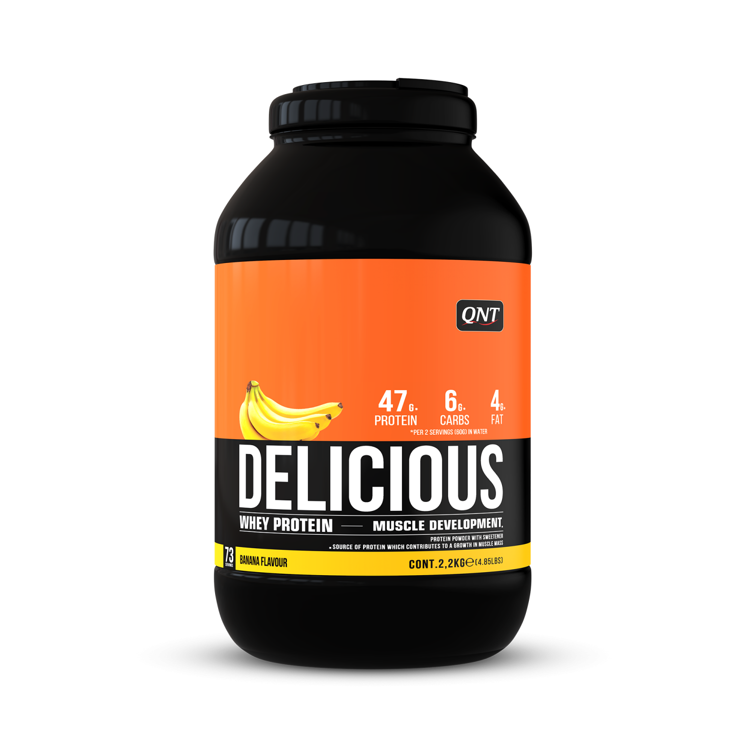 Delicious Whey Protein | 2,2 kg | QNT