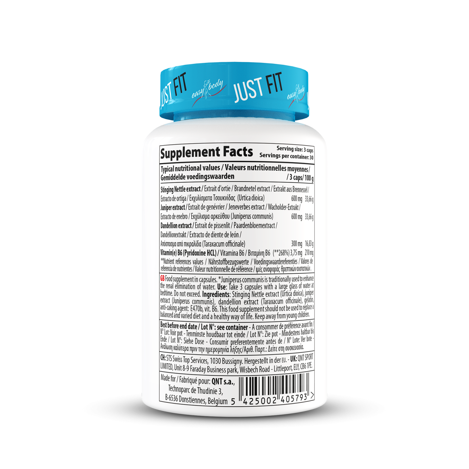 Water Less elimineert waterretentie | 90 Capsules Water Less elimineert waterretentie | 90 Capsules