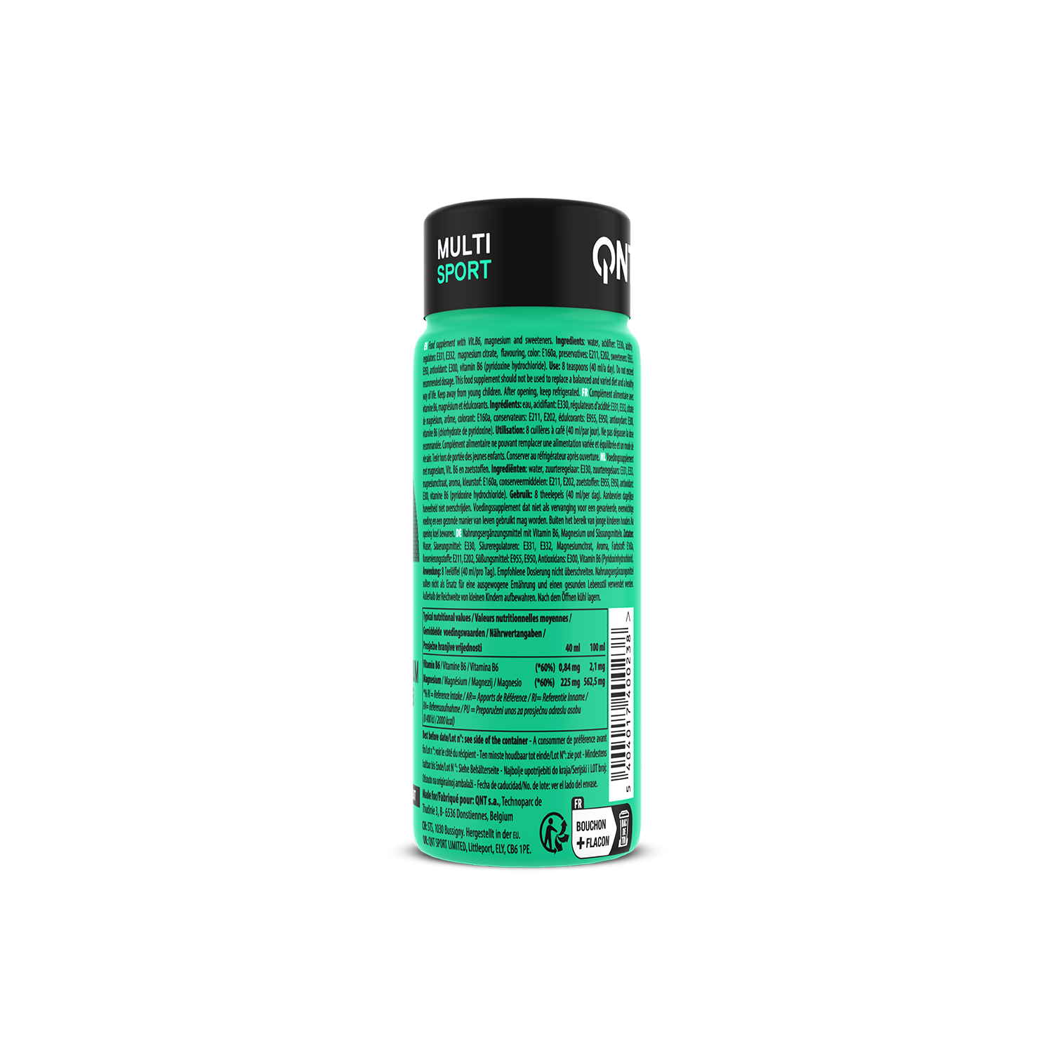 Magnesium Sport  | 12 x 80 ml Tropical Fruit Magnesium Sport  | 12 x 80 ml Tropical Fruit