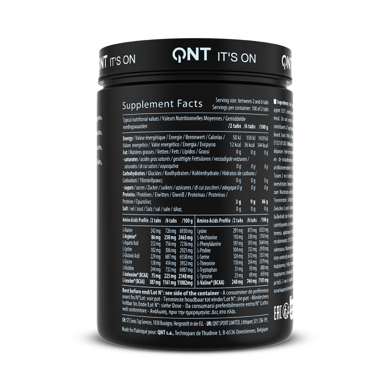 Amino Acid 3000 mg 100% BŒUF | 200 Tablettes Amino Acid 3000 mg 100% BŒUF | 200 Tablettes