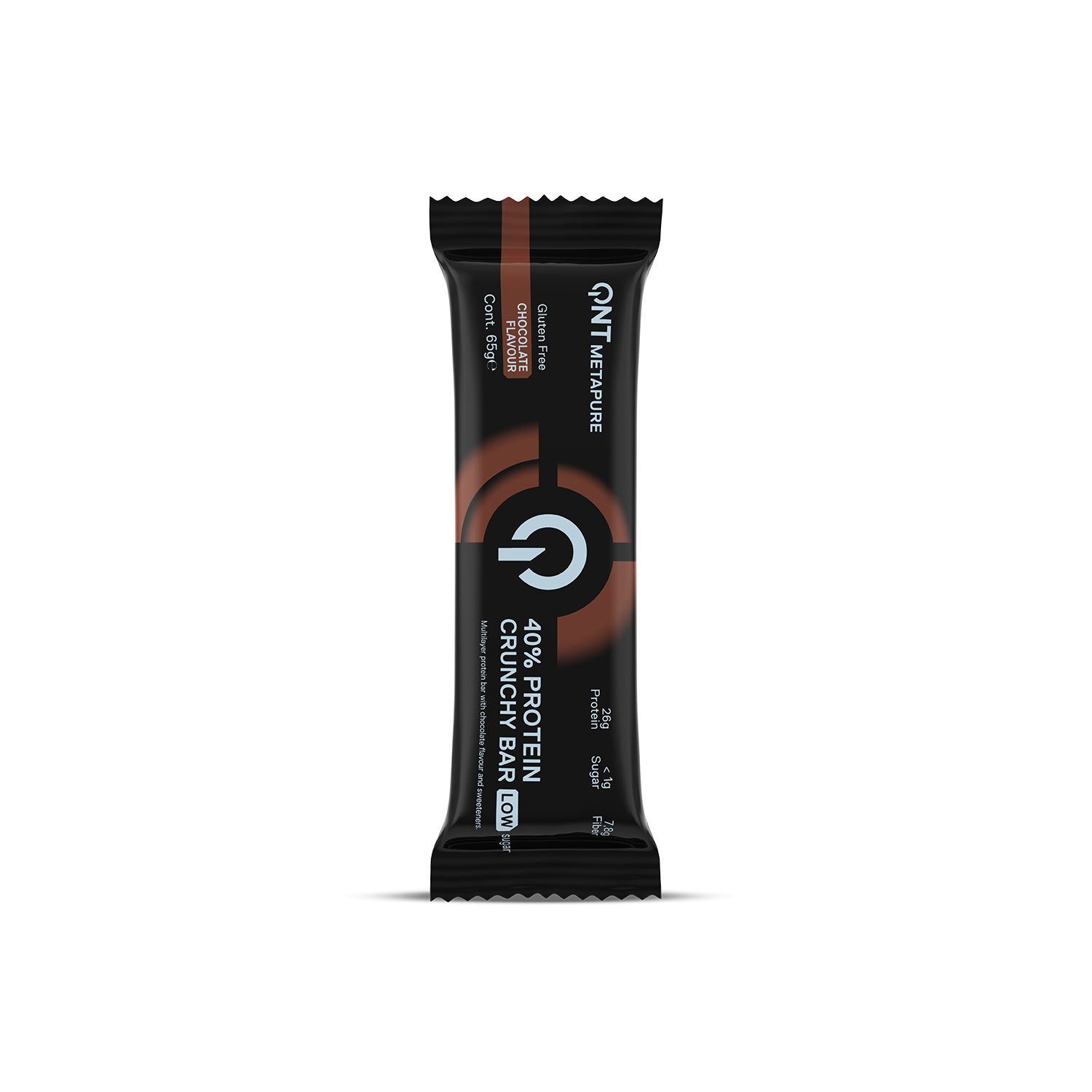 40% Protein Crunchy Bar | 12 x 65 g Chocolate 40% Protein Crunchy Bar | 12 x 65 g Chocolate