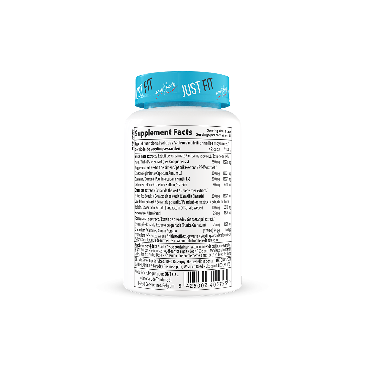 Lipitek Brûleur de Graisse Femme | 90 Capsules Lipitek Brûleur de Graisse Femme | 90 Capsules