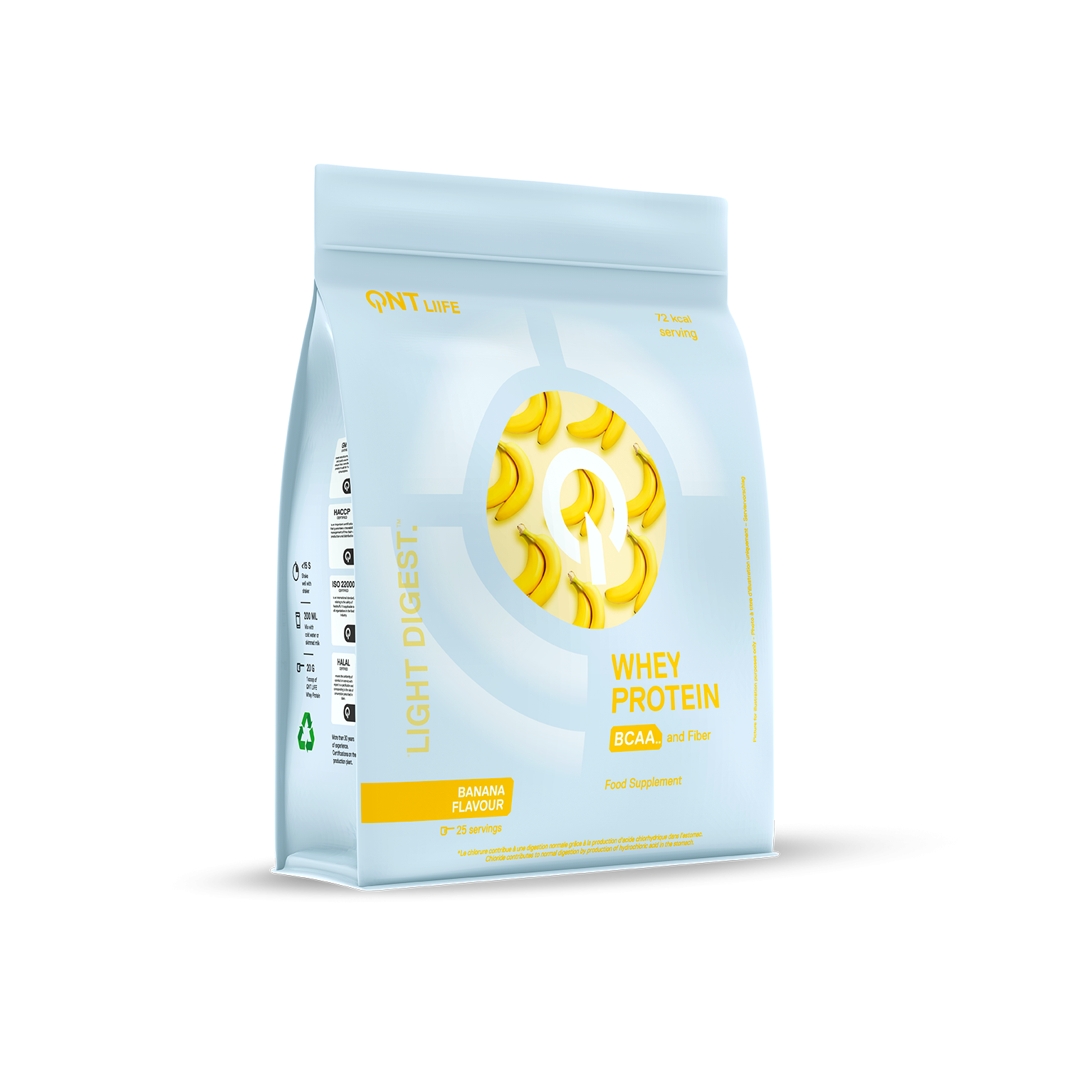 Light Digest Whey Protein|500 g  Banana
Halal Whey Protein Light Digest Whey Protein|500 g  Banana
Halal Whey Protein