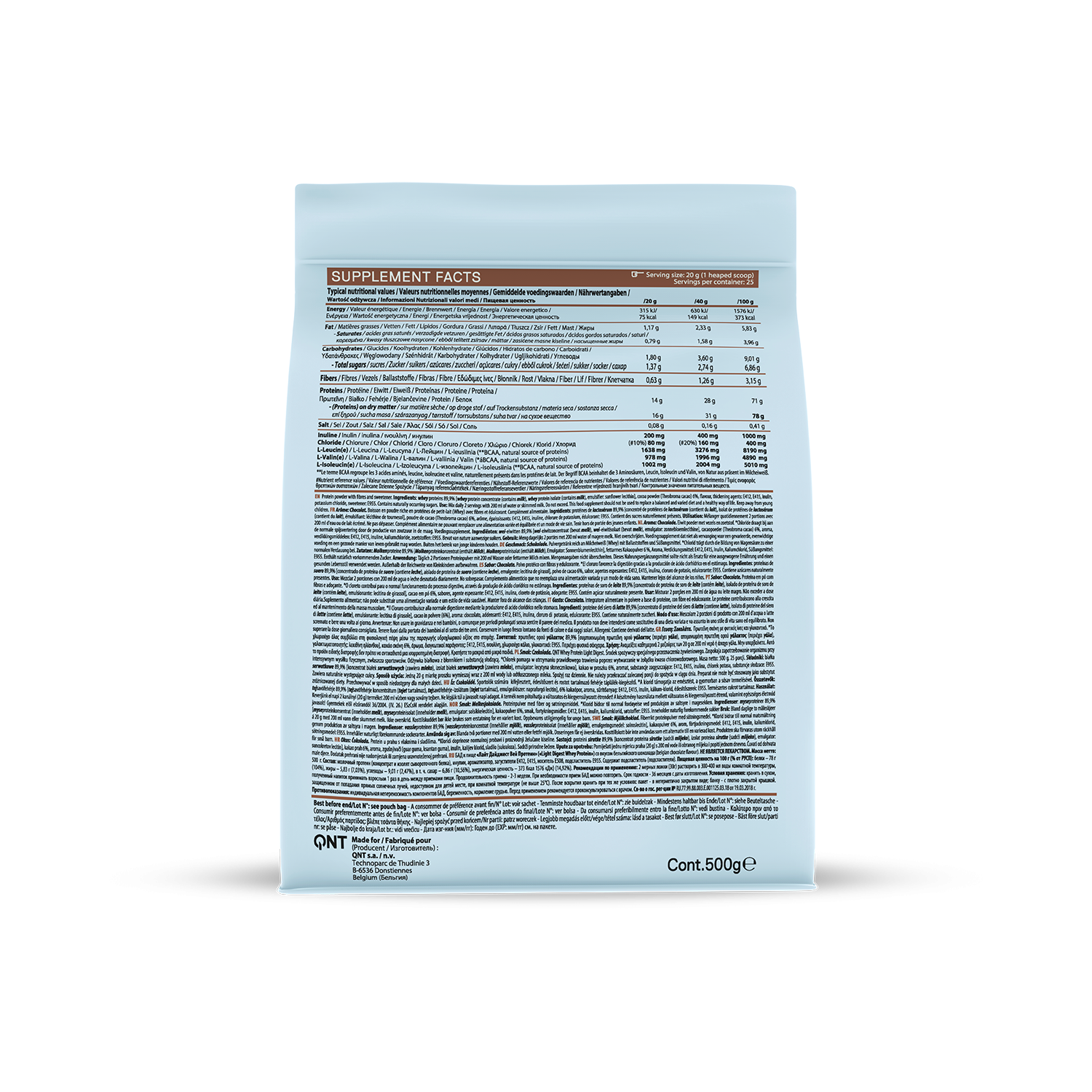 Light Digest Whey Protein|500 g  Belgian chocolate
Halal Whey Protein Light Digest Whey Protein|500 g  Belgian chocolate
Halal Whey Protein