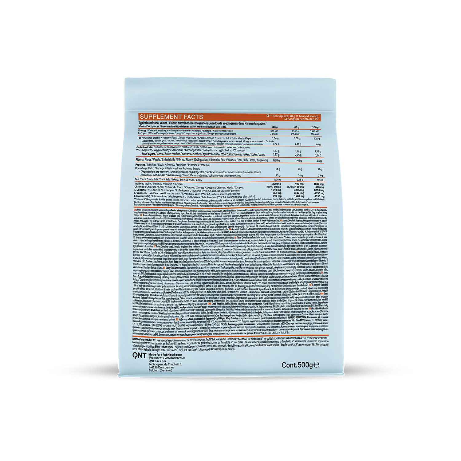 Licht verteerbare Whey Proteïne |500 g hazelnootchocolade
Whey proteïne halal Licht verteerbare Whey Proteïne |500 g hazelnootchocolade
Whey proteïne halal