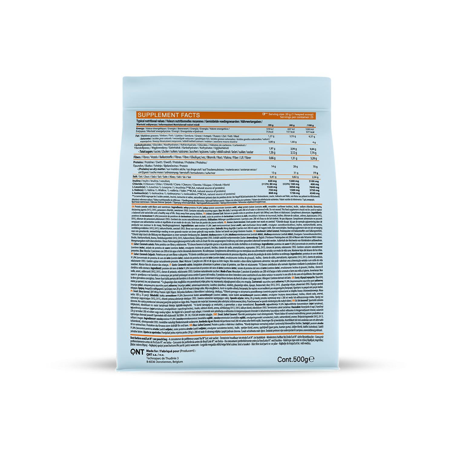 Light Digest Whey Protéine |500 g Caramel Beurre Salé
Whey protéine halal Light Digest Whey Protéine |500 g Caramel Beurre Salé
Whey protéine halal