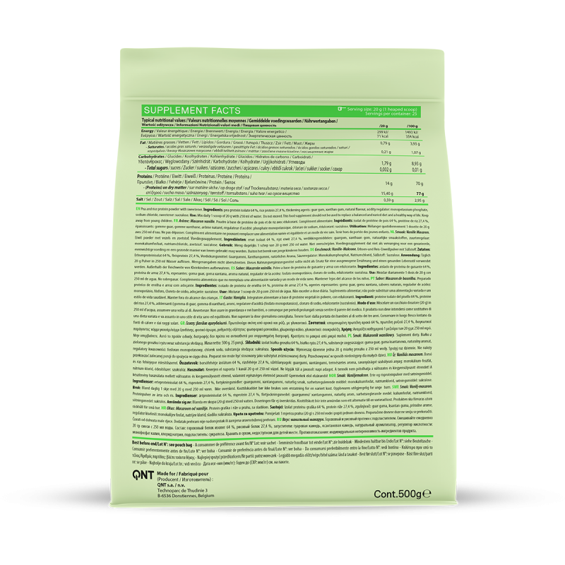 Vegan Protein| 500 g Vanilla Macaron Vegan Protein| 500 g Vanilla Macaron