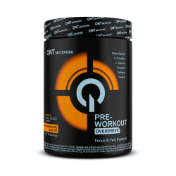 Metapure overdrive pre workout mango| 390G