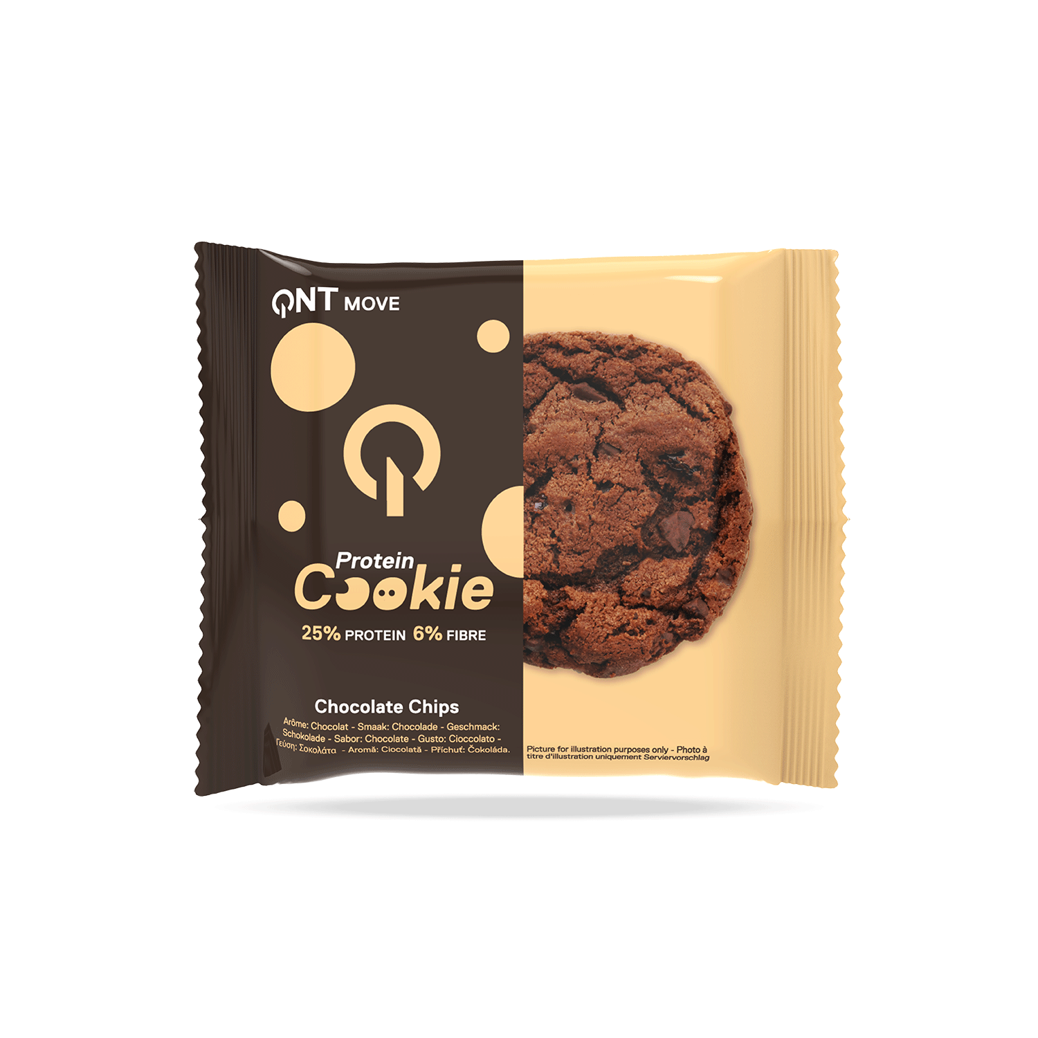 Protein Cookie | 12 x 60 g Chocoladestukjes Protein Cookie | 12 x 60 g Chocoladestukjes