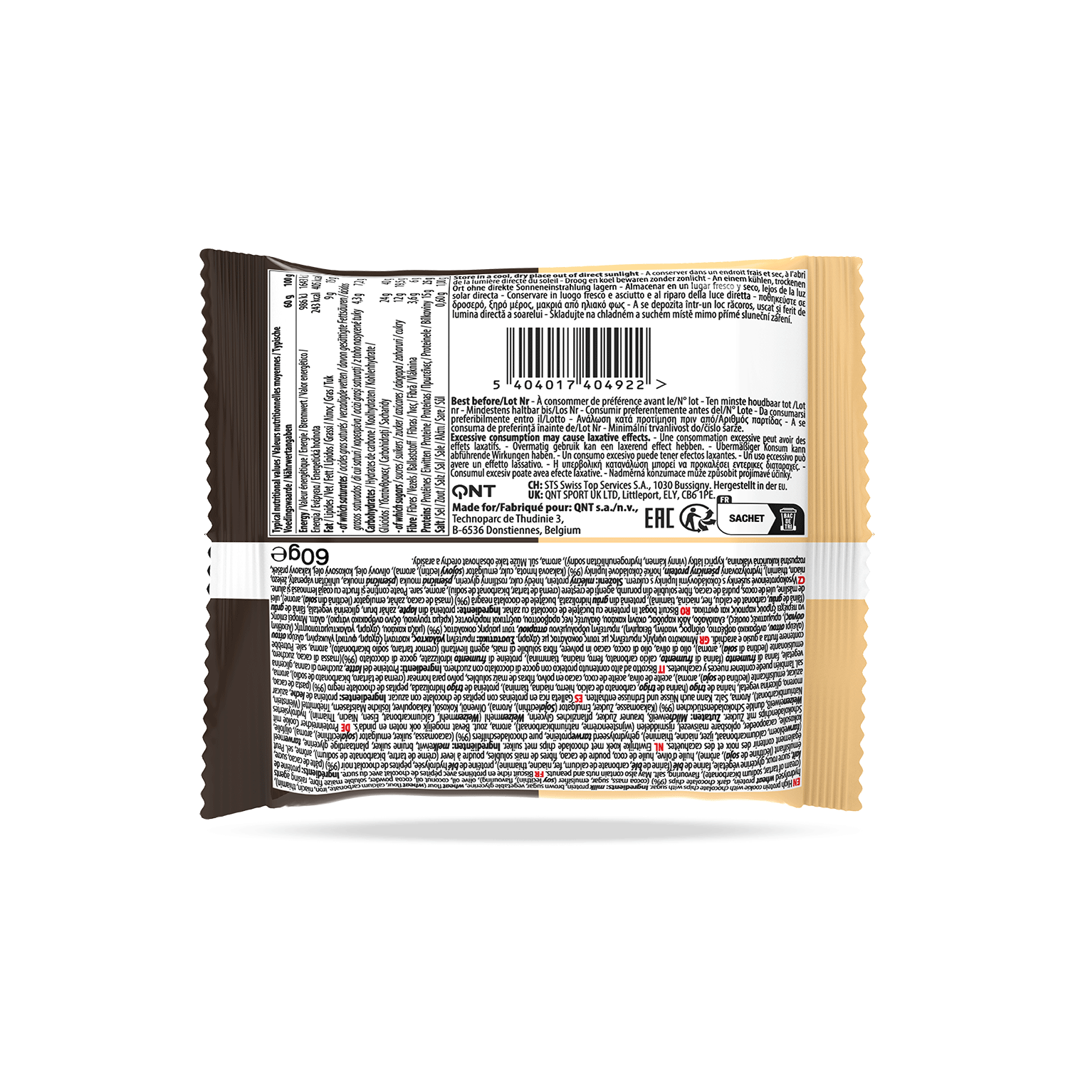 Protein Cookie | 12 x 60 g Chocoladestukjes Protein Cookie | 12 x 60 g Chocoladestukjes