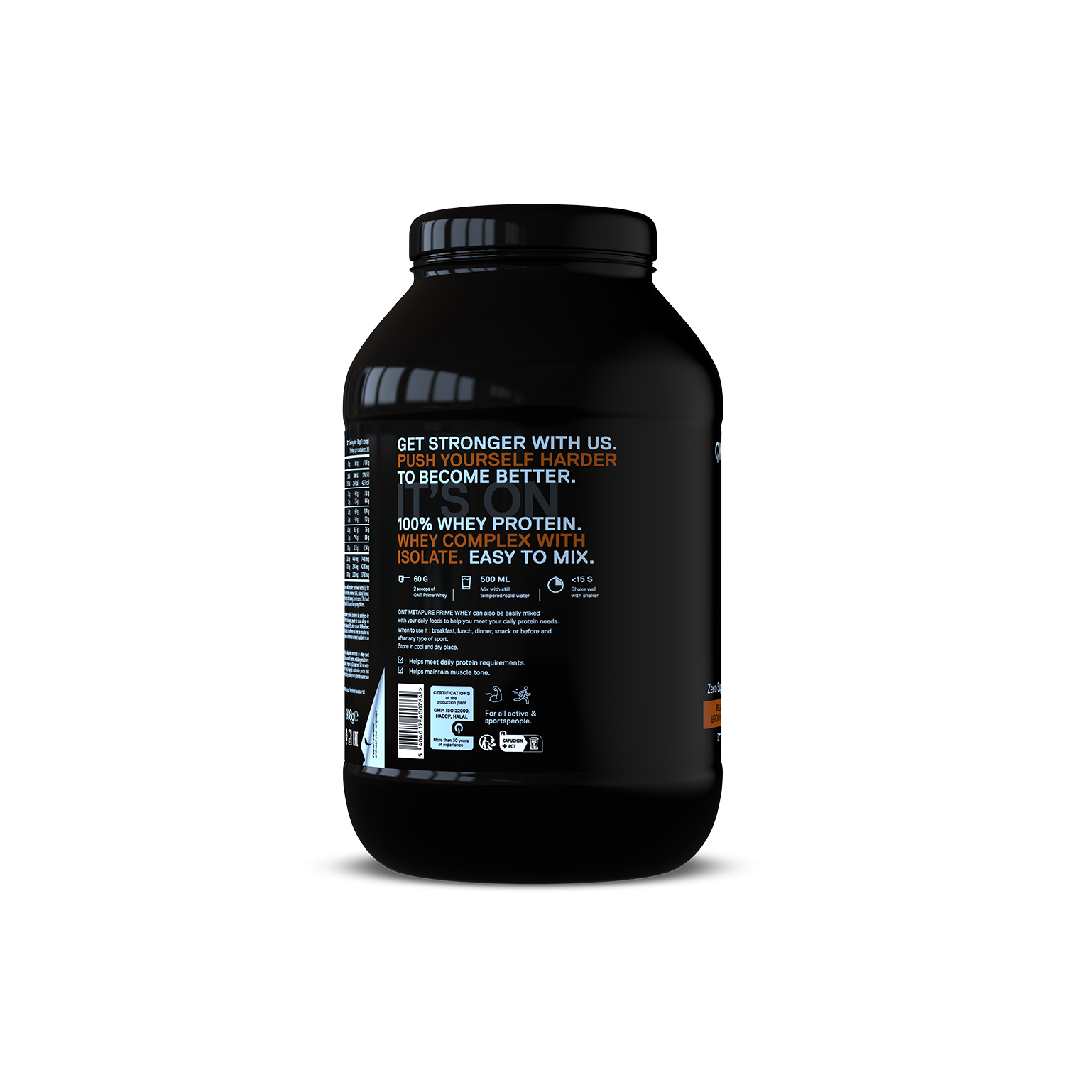 Prime Protéine Whey | 908g Brownie chocolat belge Prime Protéine Whey | 908g Brownie chocolat belge