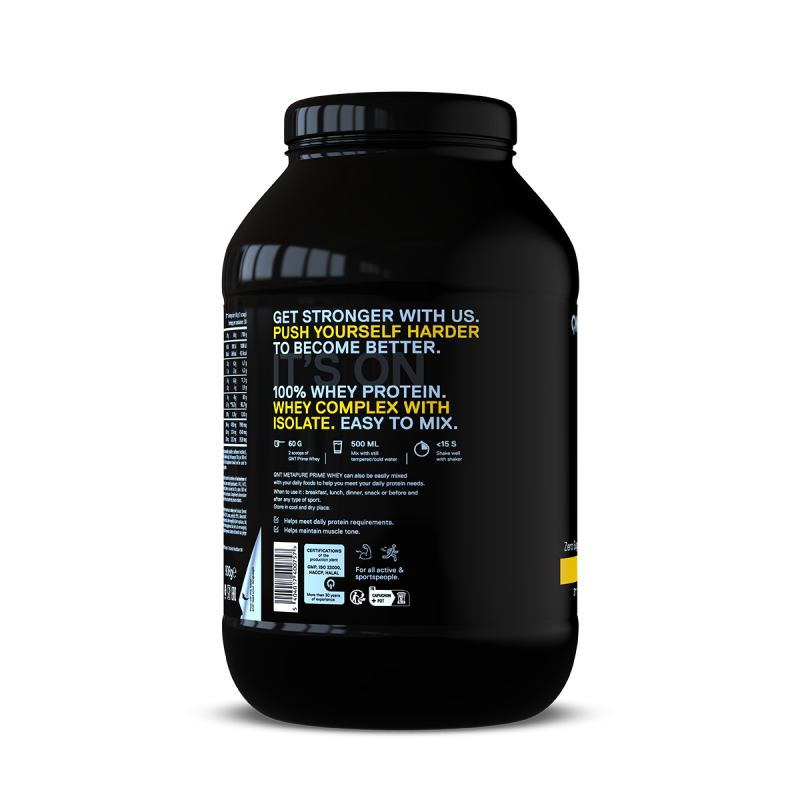 Whey Prime Protein | 908g Banana Whey Prime Protein | 908g Banana