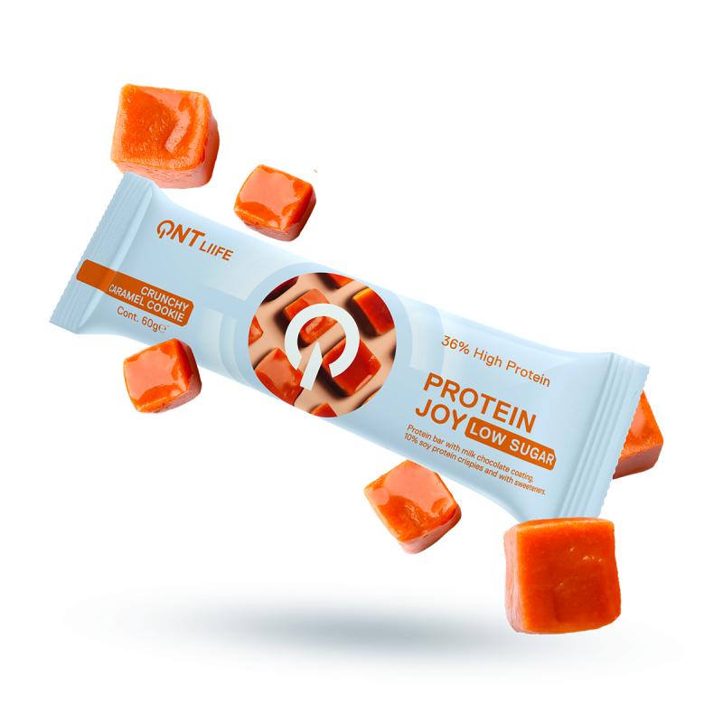Protein Joy Barre | 12 x 60 g Crunchy Caramel cookie Protein Joy Barre | 12 x 60 g Crunchy Caramel cookie