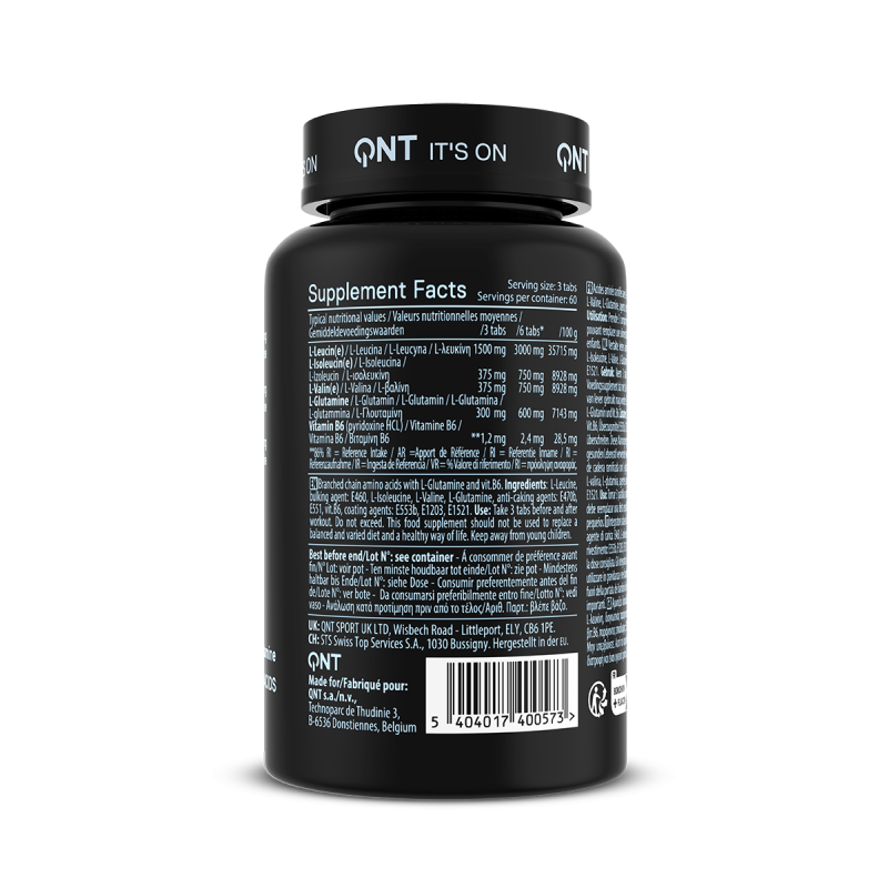 BCAA 4:1:1 + L-Glutamine | 180 Tablets BCAA 4:1:1 + L-Glutamine | 180 Tablets