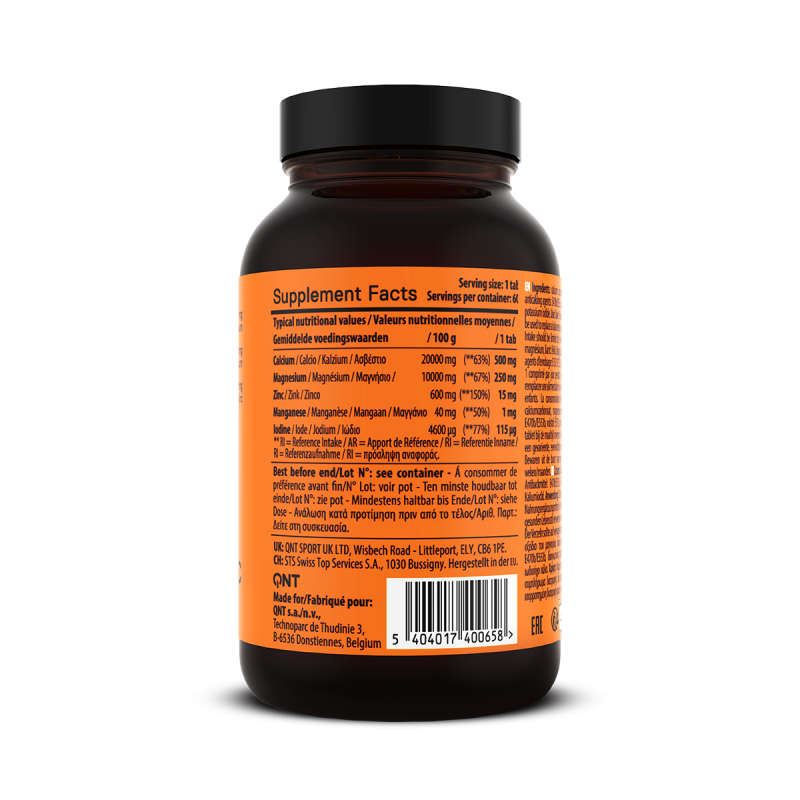 Calcium-Magnesium-Zinc | 60 Tablettes Calcium-Magnesium-Zinc | 60 Tablettes