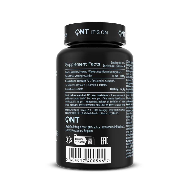 Maxi L-Carnitine 1000 mg | 90 Tablettes Maxi L-Carnitine 1000 mg | 90 Tablettes