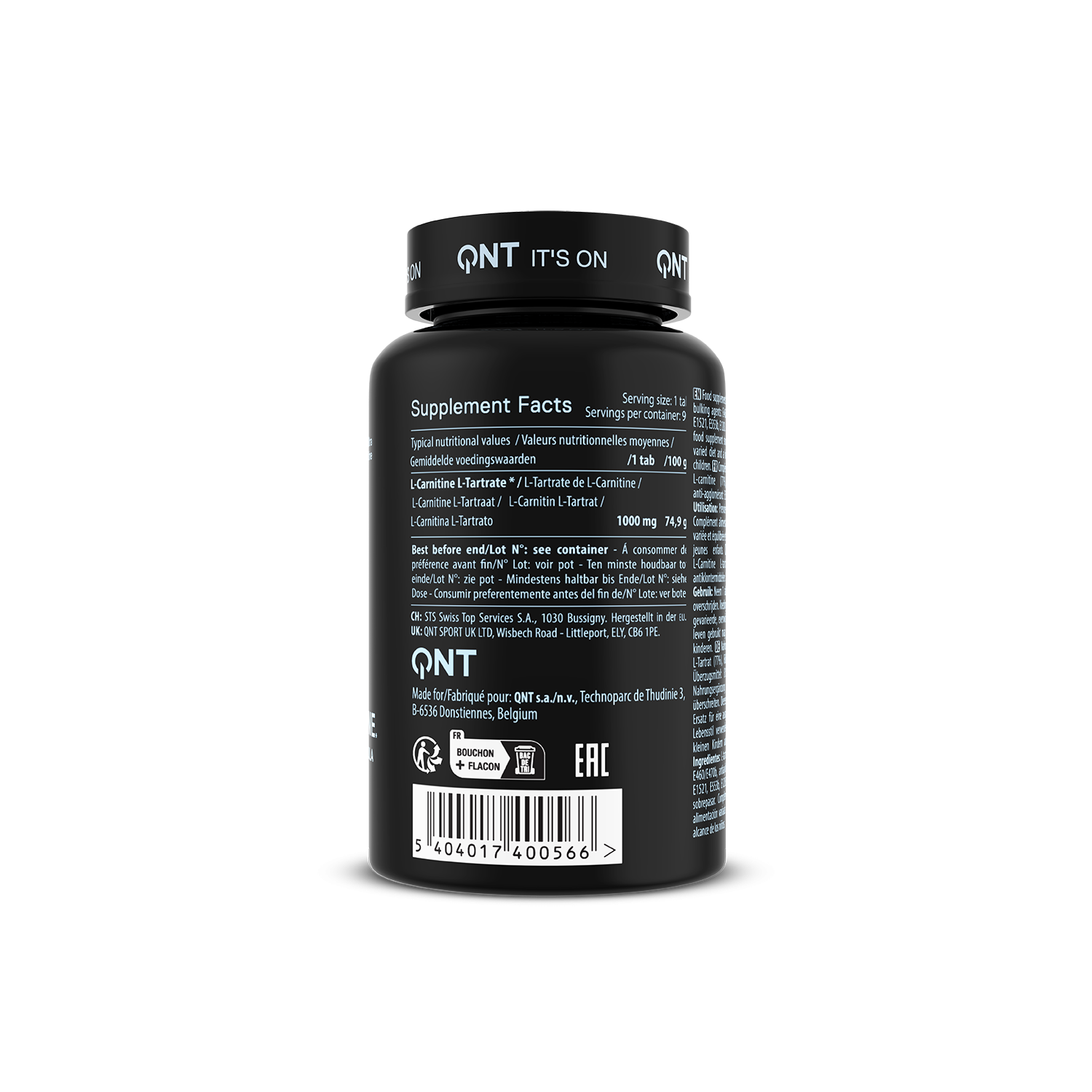 Maxi L-Carnitine 1000 mg | 90 Tablettes Maxi L-Carnitine 1000 mg | 90 Tablettes