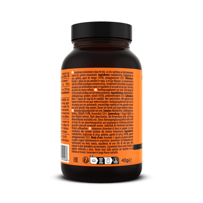 Zinc | 100 Caps Zinc | 100 Caps