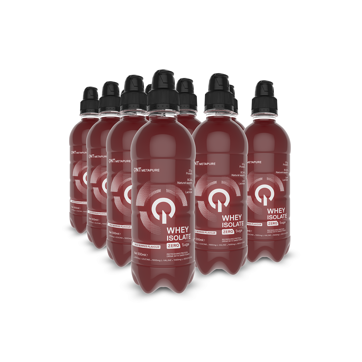 Iso Whey Zero Carb Eau Protéinée | 12 x 500 ml Baies sauvages Iso Whey Zero Carb Eau Protéinée | 12 x 500 ml Baies sauvages