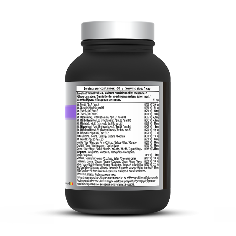 Multivitamin women's | 60 Capsules vegan Multivitamin women's | 60 Capsules vegan