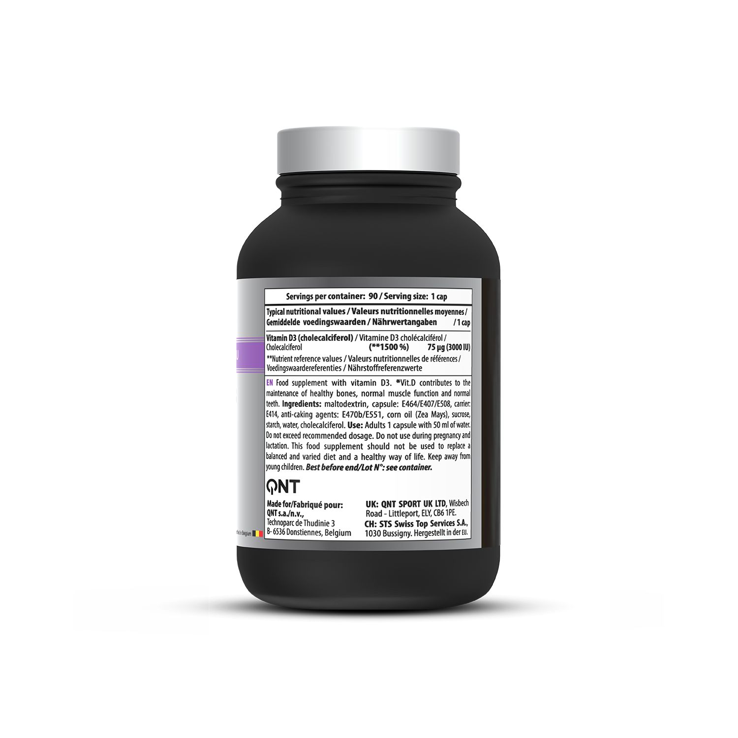 Vitamin D3 3000 IU | 90 capsules vegan Vitamin D3 3000 IU | 90 capsules vegan