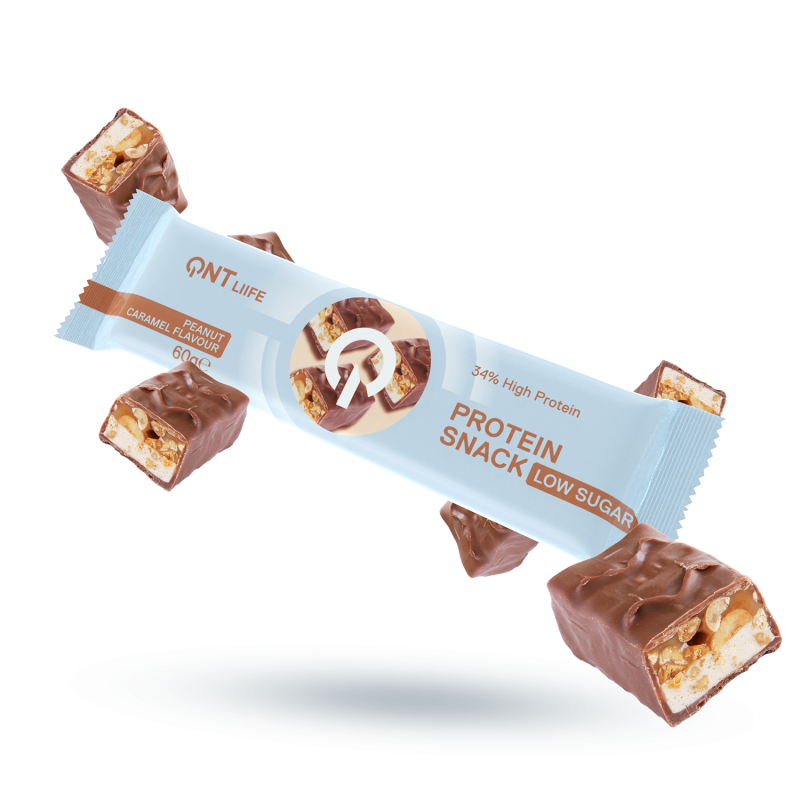Protein Snack bar | Peanut Caramel | 12 x 60 g Protein Snack bar | Peanut Caramel | 12 x 60 g
