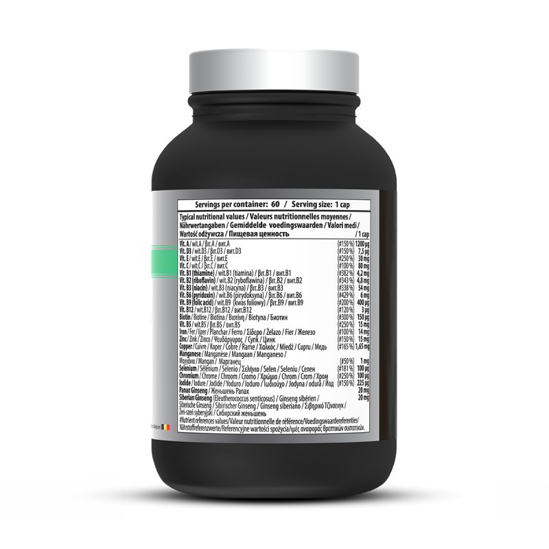 Multivitamin men's | 60 capsules vegan Multivitamin men's | 60 capsules vegan