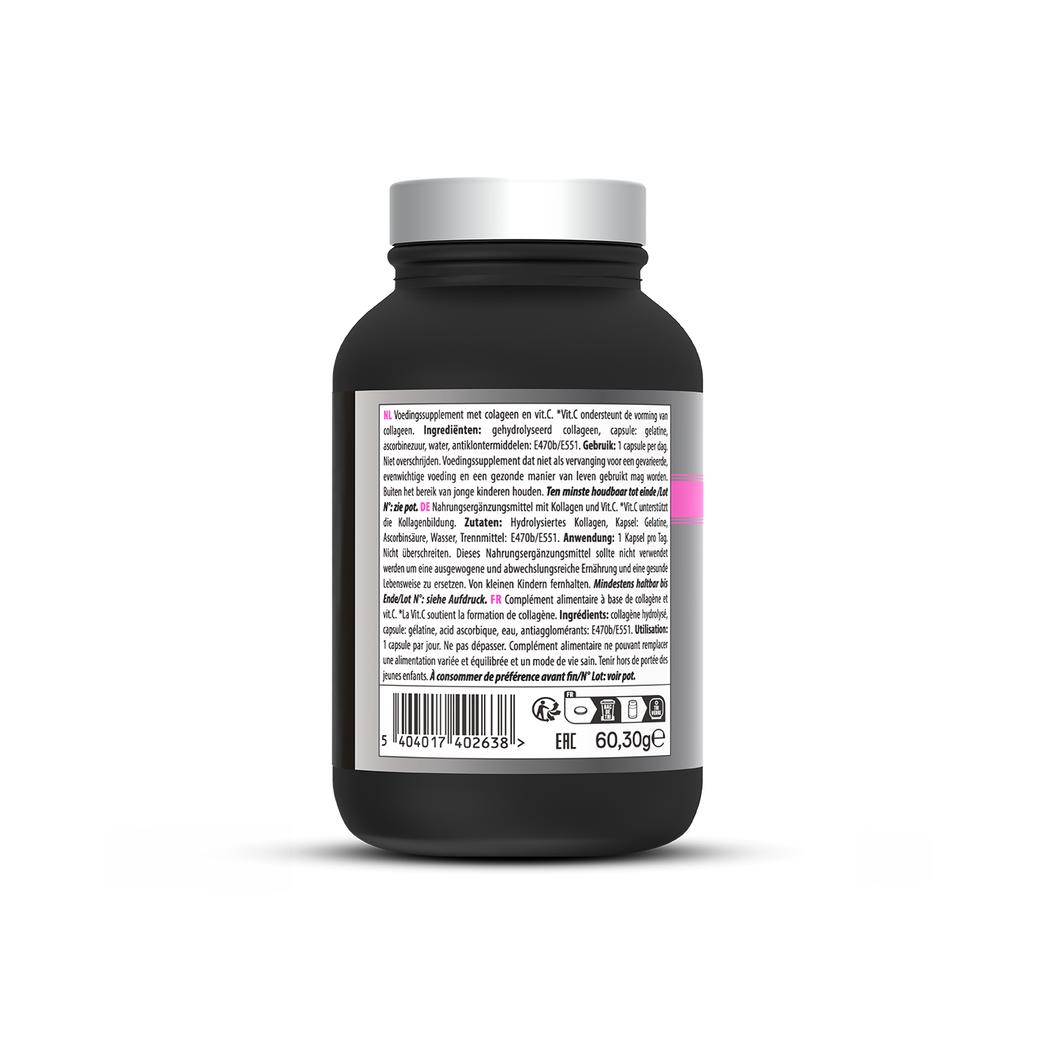 Collagène Hydrolysé 500 mg  | 90 capsules