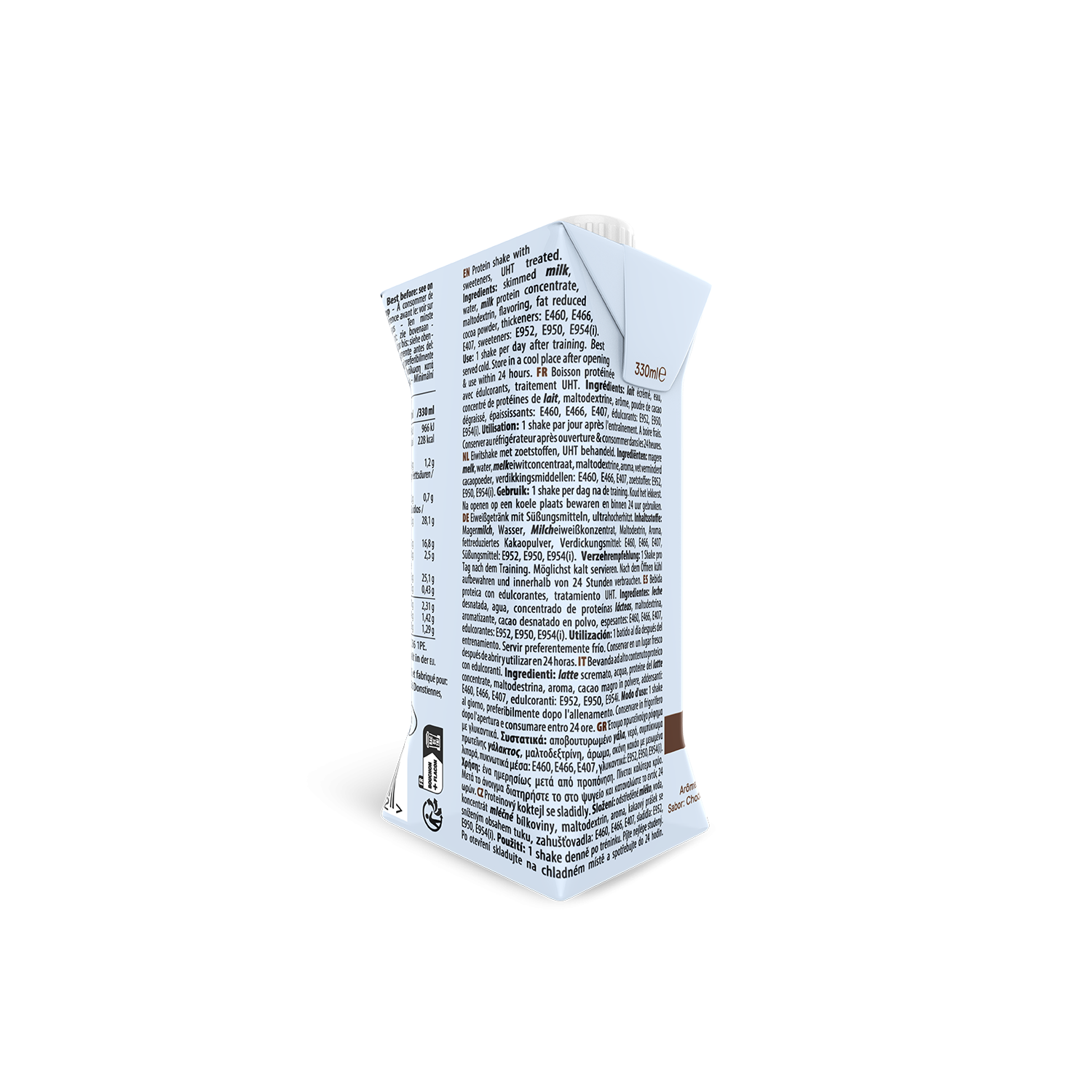 Protein Shake | 12 x 330 ml | Chocolat Protein Shake | 12 x 330 ml | Chocolat