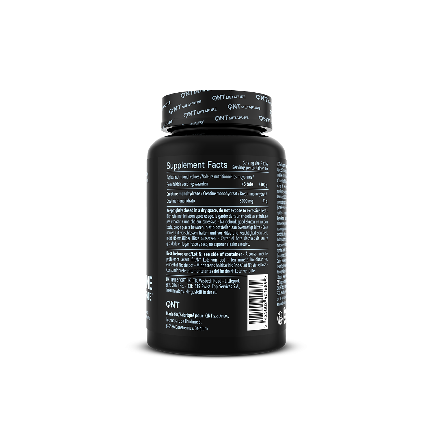 Creatine monohydrate 3000 mg - 200 tabletten Creatine monohydrate 3000 mg - 200 tabletten