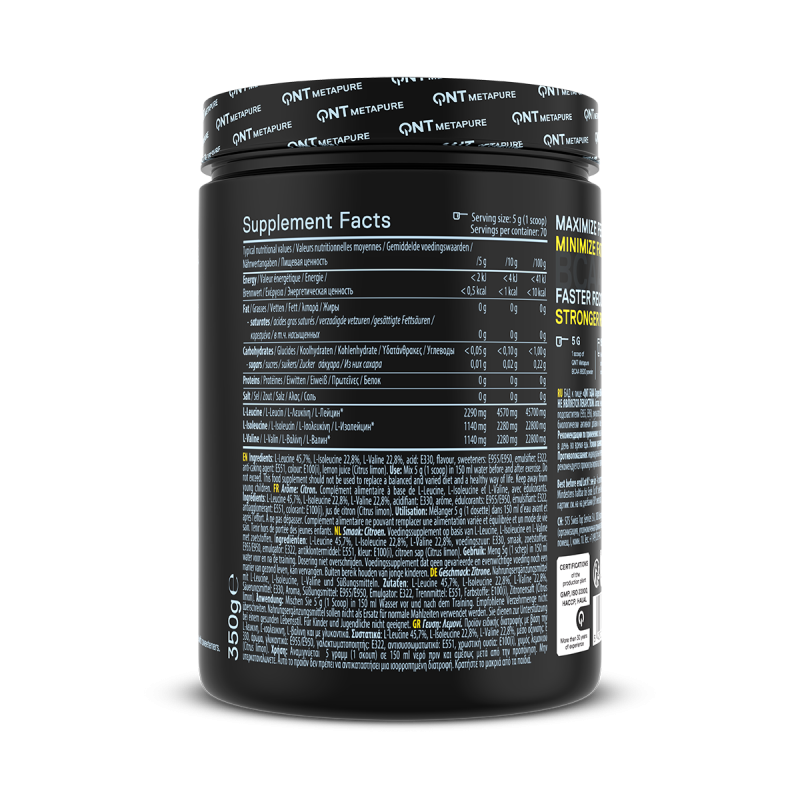 BCAA 8500 Instant powder Citron| 350 g BCAA 8500 Instant powder Citron| 350 g