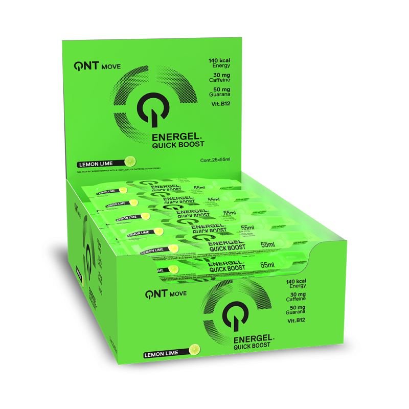Energel Quick Boost Energy Gel| 25 x 55 ml Lemon/Lime Energel Quick Boost Energy Gel| 25 x 55 ml Lemon/Lime