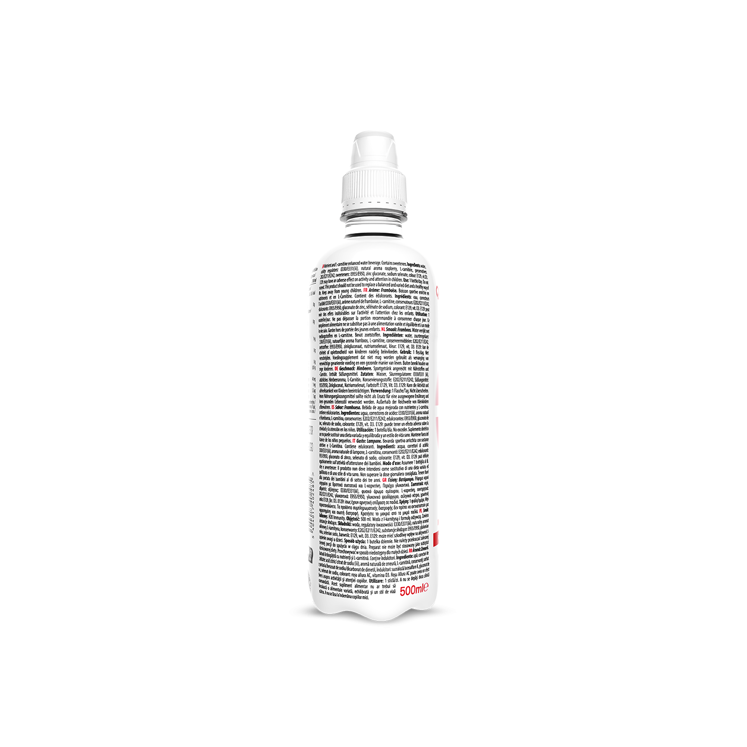L-Carnitine Water | 12 x 500 ml | Raspberry L-Carnitine Water | 12 x 500 ml | Raspberry
