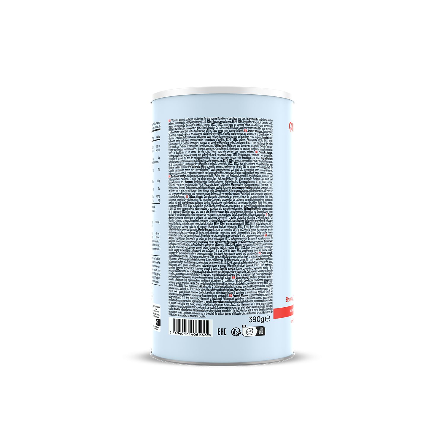 Collagen Care | 390 g | Mangue Collagen Care | 390 g | Mangue