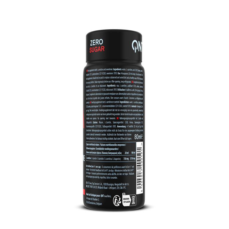 L-Carnitine 3000 mg | 12 x 80 ml Rood fruit L-Carnitine 3000 mg | 12 x 80 ml Rood fruit