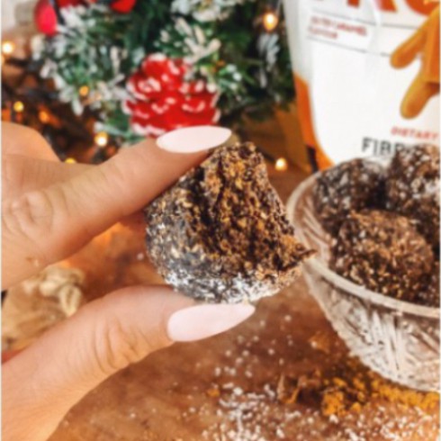 Les truffes protéinées de Noël