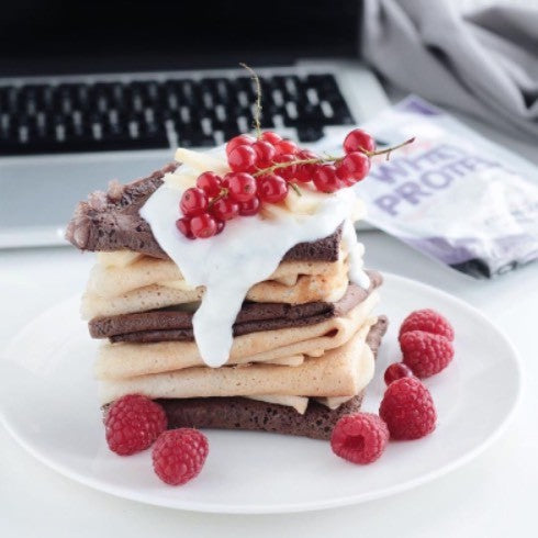 Pancakes healthy au chocolat