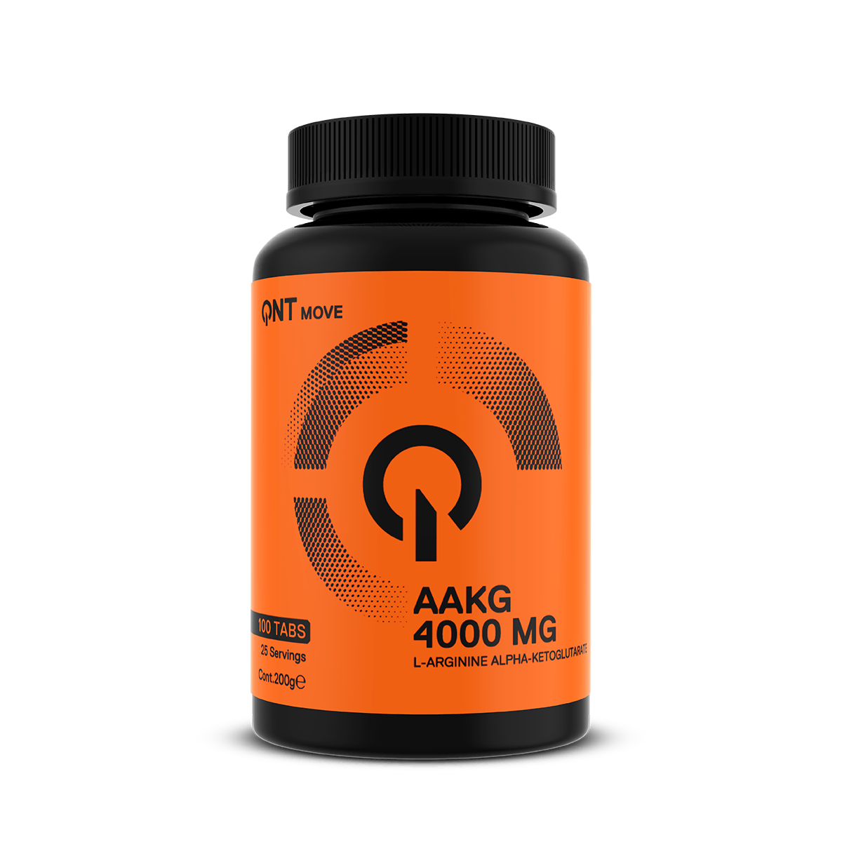 Complément alimentaire QNT Move AAKG 4000 mg en comprimés, arginine alpha-cétoglutarate pour l’entraînement