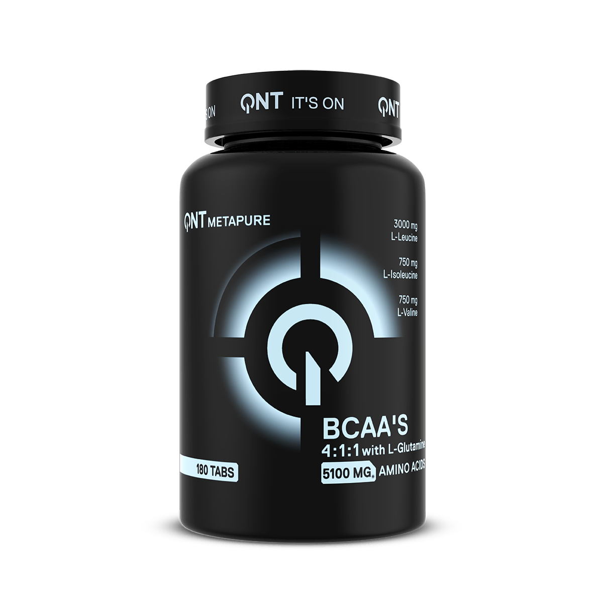 BCAA QNT 4:1:1 avec L-glutamine 180 comprimés