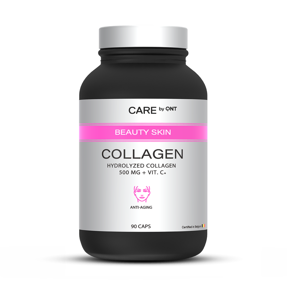Complément alimentaire QNT Collagen 500 mg avec vitamine C en gélules