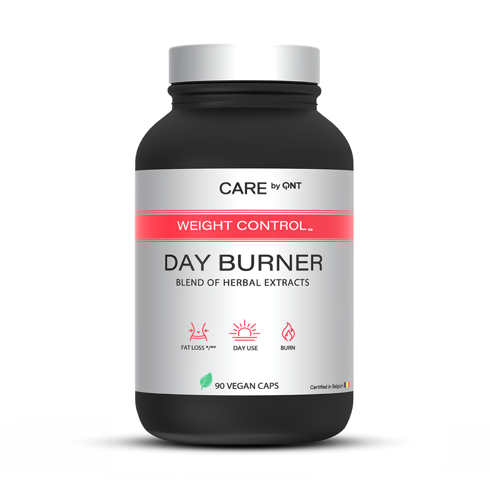 Complément alimentaire QNT Day Burner, formule brûleur de graisses en gélules vegan