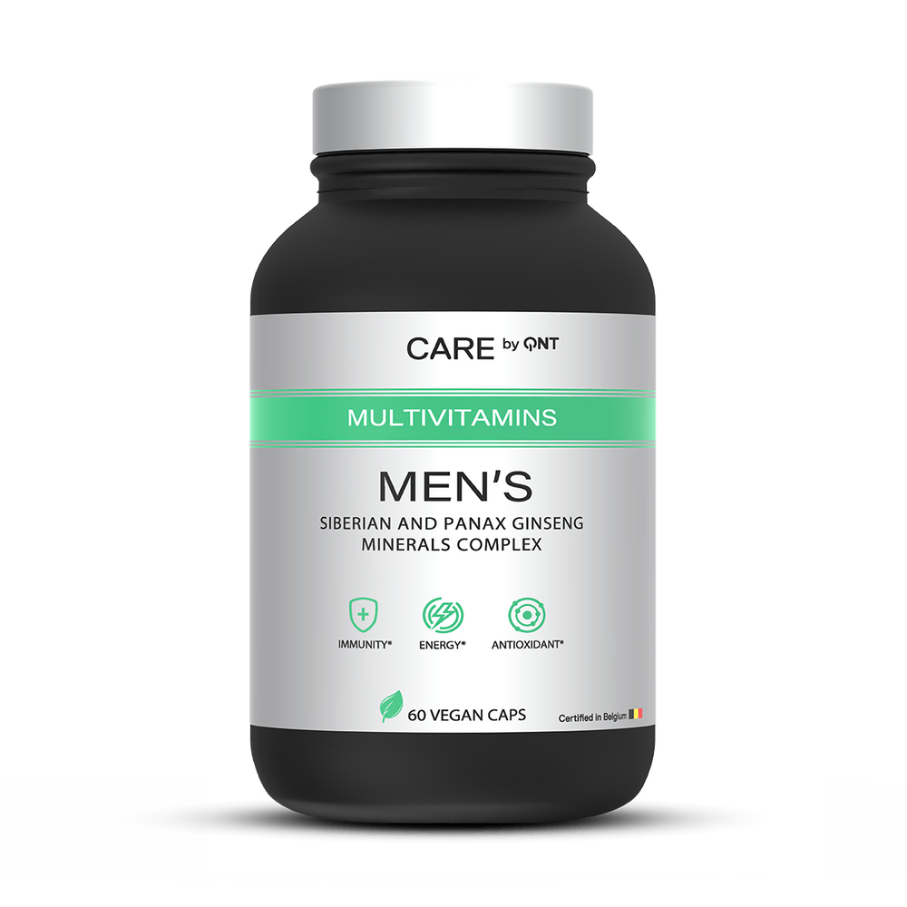 Complément alimentaire QNT Multivitamin Men’s, multivitamines et minéraux pour hommes en gélules vegan