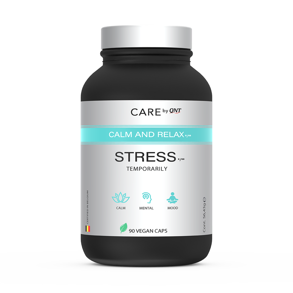 Complément alimentaire QNT Stress Calm & Relax, formule détente et relaxation en gélules vegan