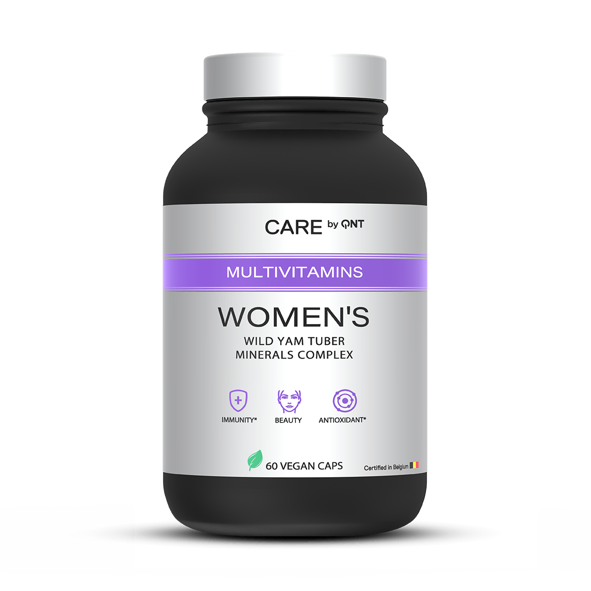 Complément alimentaire QNT Multivitamin Women’s, multivitamines et minéraux pour femmes en gélules vegan