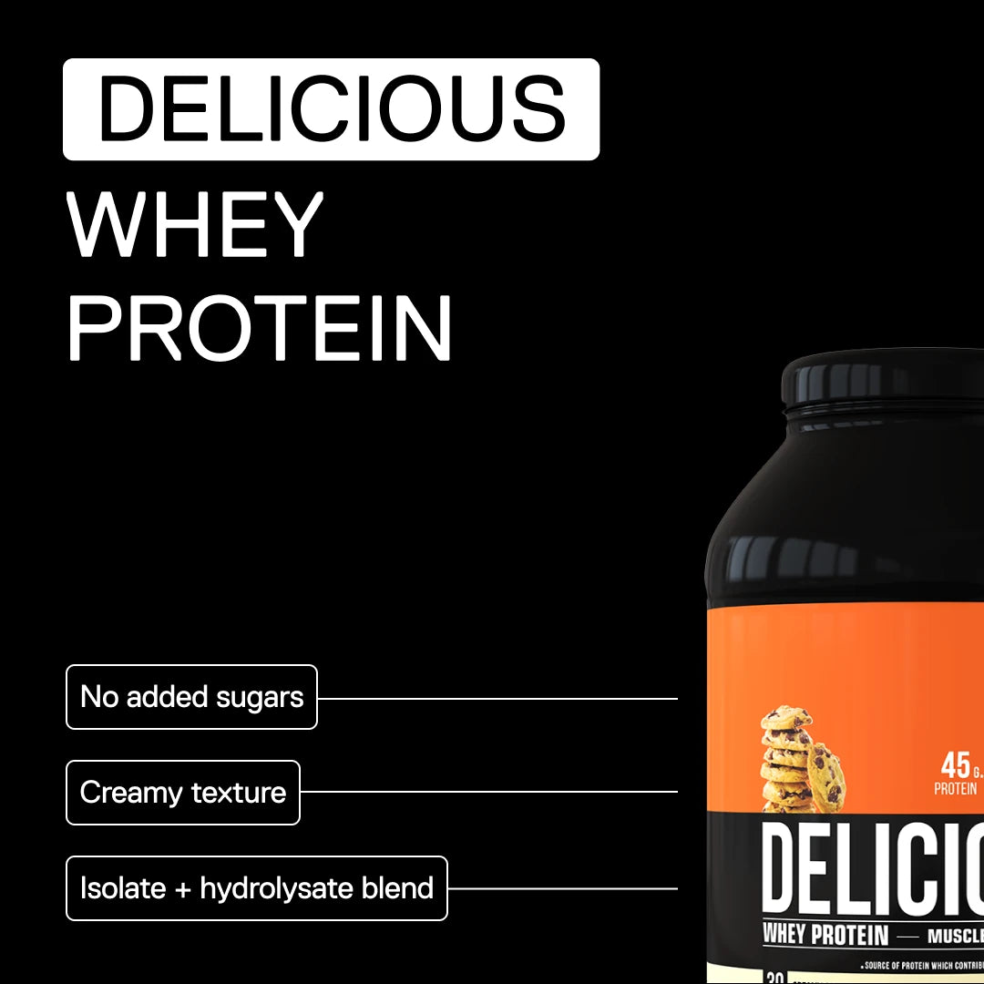 QNT Delicious Whey Protein Cookie – no added sugars and creamy texture